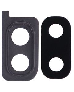 Back Camera Glass Lens and Cover Bezel Ring for Samsung Galaxy A20 (A205/2019) (Gray)