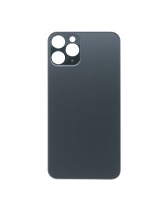 Back Glass Cover for iPhone 11 Pro (for iPhone/Large Camera Hole) - Gray