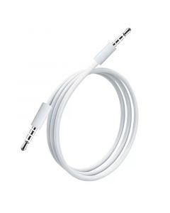 3.5mm Male to Male Aux Audio Cable(3.28ft)(White)