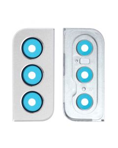 Back Camera Lens With Bezel Ring for Samsung Galaxy S21 (Silver)