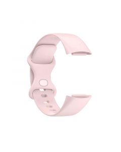 Silicone Strap for Fitbit Charge5(103 108mm)(Pink Sand)