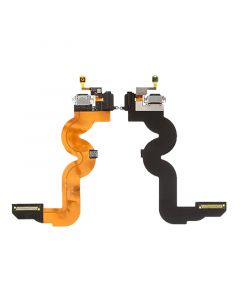 Headphone Jack with Charging Port Flex Cable for iPod Touch 5(Black)