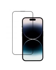 Full Cover 10D Tempered Glass for iPhone 14 Pro Max (Corning Glass) (With phone net)