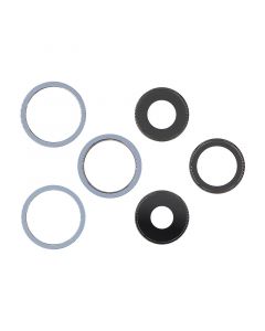 Back Camera Lens With Bracket and Frame Ring for iPhone 13 Pro/13 Pro Max-Blue