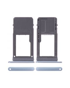 Sim Card Tray and MicroSD Card Tray for Samsung Galaxy A5 (A520/2017)/A7 (A720/2017)(Blue)