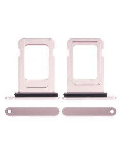 Single Sim Card Tray for iPhone 15/15 Plus(Pink)