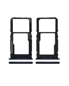Single Sim Card Tray for Motorola G POWER(2022)(Black)(US Version)