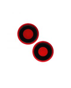 Back Camera Lens With Bracket & Bezel for iPhone 14 / 14 Plus (2 Piece Set) (Red)