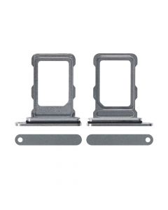 Sim Card Tray for Apple iPhone 16 Pro Max (Sliver)