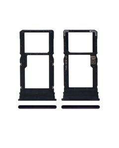 Single Sim Card Tray for Motorola G 5G (2020)(Black)(US Version)