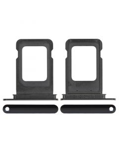 Sim Card Tray with Waterproof Gasket Ring for iPhone 11 Pro Max(Green)