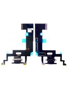 Charging Port Flex Cable(With Mic,Antenna) for iPhone XR(Black)