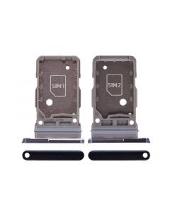 Dual Sim Card Tray for Samsung Galaxy S21 (Gray)