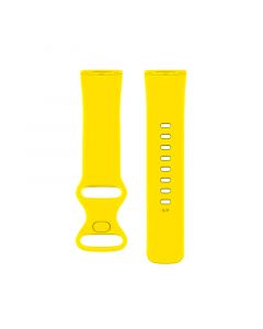 Silicone Strap for Fitbit Versa 3(100 102mm)(Yellow)