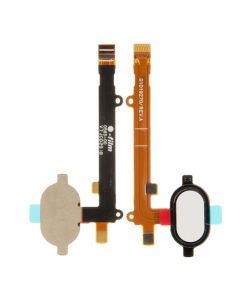 Home Button with Flex Cable for Moto Z2 Play (XT1710) (White)