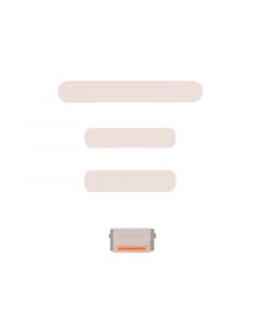 Hard Buttons(Power/Volume/Vibrator) for iPhone 13/13 Mini(Rose Gold)