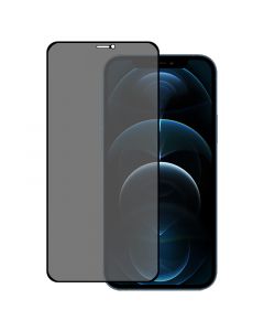 Privacy Tempered Glass for iPhone 12 Pro Max- Anti Scratch/Fingerprint [Full Coverage] Auto Dust/Align Kits(2 Pack)