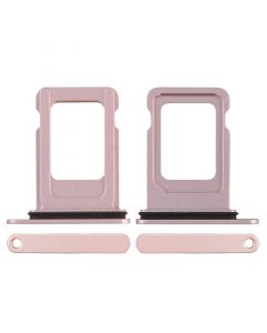 Sim Card Tray with Waterproof Gasket Ring for iPhone 13(Single SIM Card Version)-Rose Gold