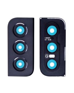 Back Camera Lens With Bezel Ring for Samsung Galaxy S21 (Black)