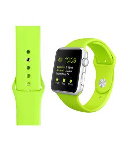 Silicone Strap for Apple iWatch Series (38/40/41MM)(Green)