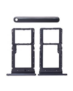 Dual Sim Card Tray for LG Stylo 7 (Black)