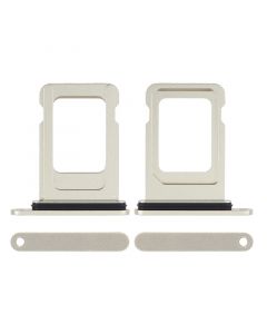 Single Sim Card Tray for iPhone 15/15 Plus(Yellow)