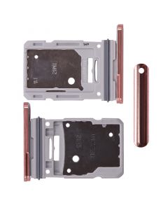 Dual Sim Card Tray for Samsung Galaxy S20 FE 5G (Gold)
