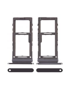 Sim Card Tray and MicroSD Card Tray for Samsung Galaxy S20/S20 Plus/S20 Ultra 5G(Gray)