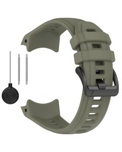 Silicone Strap for Garmin Instinct 3(45mm)(Army Green)