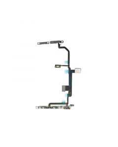 Power Button,Camera Flash LED,Noise Reduction Mic Flex Cable with Metal Plate for iPhone 8 Plus