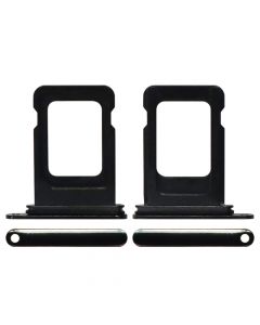 Sim Card Tray with Waterproof Gasket Ring for iPhone 11 Pro Max(Gray)