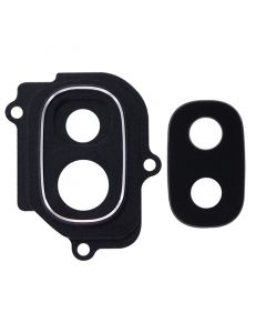 Back Camera Lens With Bracket for Samsung Galaxy J3 (J337/2018) (Black)