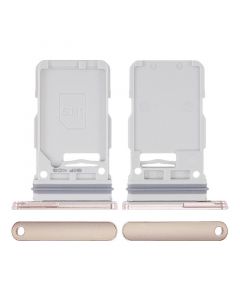 Single Sim Card Tray for Samsung Galaxy S21 Plus (Gold)