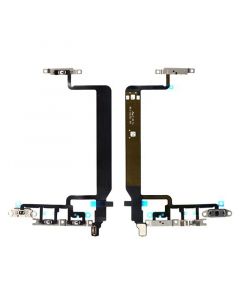 Power and Volume Flex Cable with Metal Plate for iPhone 13 Pro