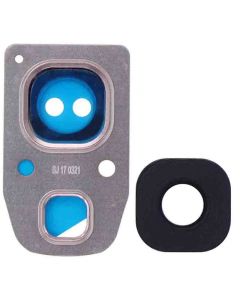 Back Camera Glass Lens and Cover Bezel Ring for Samsung Galaxy A5 (A520/2017) (Pink)