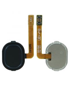 Fingerprint Reader with Flex Cable for Samsung Galaxy A40 (A405/2019) (Black)