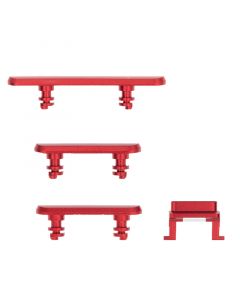 Hard Buttons(Power/Volume/Switch) for iPhone XR(Red)
