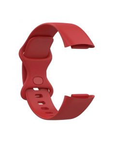 Silicone Strap for Fitbit Charge5(103 145mm)(Red)