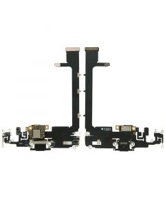 Charging Port Flex Cable With Board for iPhone 11 Pro Max (Gray)