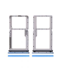 Single Sim Card Tray for Motorola G Play (2024)(Blue)(US Version)