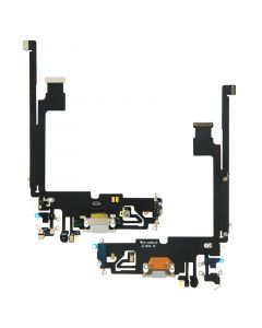 Charging Port Flex Cable for iPhone 12 Pro Max (Silver)