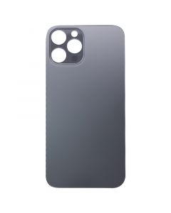 Back Glass Cover for iPhone 12 Pro Max (for iPhone/Large Camera Hole) - Graphite