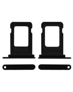 Sim Card Tray with Waterproof Gasket Ring for iPhone 12 Pro/12 Pro Max(Graphite)