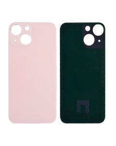 Back Glass Cover for iPhone 13 Mini (for iPhone/Large Camera Hole) - Pink