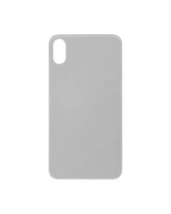 Back Glass Cover for iPhone X (for iPhone/Large Camera Hole) - White
