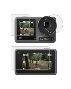 Regular Tempered Glass for DJI OSMO Action 3(3 piece set)