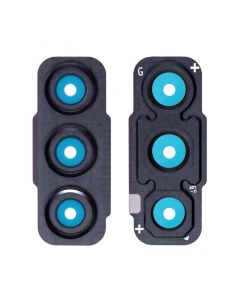 Back Camera Lens With Bezel Ring for Samsung Galaxy S21 FE 5G (Gray)