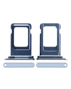 Sim Card Tray with Waterproof Gasket Ring for iPhone XR(Blue)