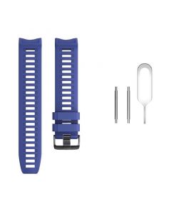 Silicone Strap for Garmin Instinct 2(Deep Blue)