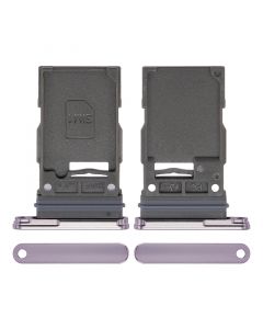 Single Sim Card Tray for Samsung Galaxy S23 Ultra (Purple)